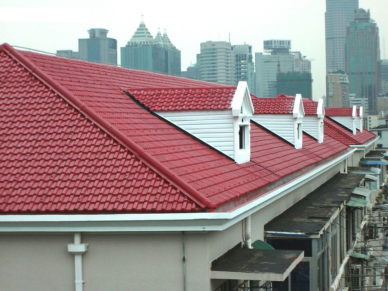 平改坡合成樹(shù)脂瓦