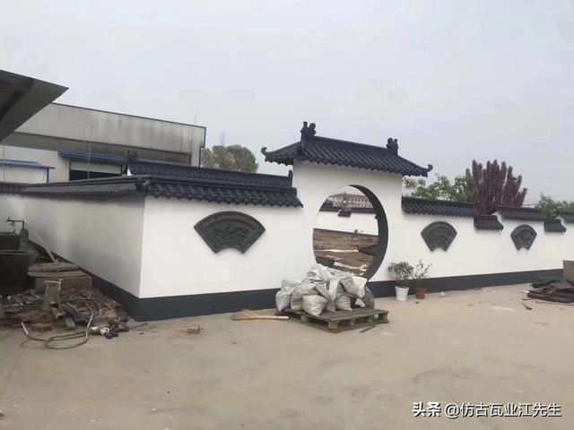 古瓦新制，樹脂仿古瓦為現(xiàn)代仿古建筑添磚加瓦